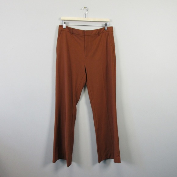 Banana Republic Sculpted Stretch Bootcut Womens Trouser 12 P Brown Pants 438 - Picture 1 of 12